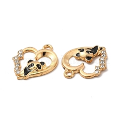 Alloy Enamel Pendants&nbsp;FIND-G048-40KCG