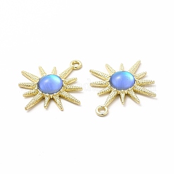 Rack Plating Alloy Pendants&nbsp;FIND-G051-04LG-03