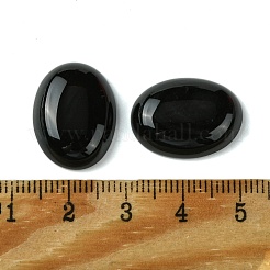 Natural Black Agate Cabochons&nbsp;G-L601-03F-02
