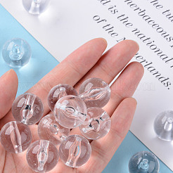 Transparent Acrylic Beads&nbsp;MACR-S370-A20mm-001