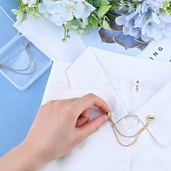 Zinc Alloy Hanging Chain Brooches&nbsp;FIND-GF0006-87A