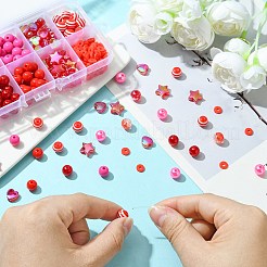 Valentine's Day DIY Beads Jewelry Making Finding Kit&nbsp;DIY-CJ0002-29