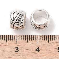 Tibetan Style Zinc Alloy Beads&nbsp;X-TIBEB-R063-014AS-RS