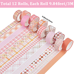 Adhesive Paper Tapes&nbsp;DIY-WH20062-27C