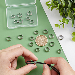 20Pcs 2 Styles 304 Stainless Steel Spacer Beads&nbsp;STAS-UN0041-15