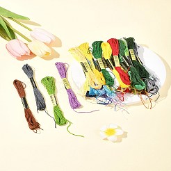 7 Sets 7 Colors Cotton Crochet Threads&nbsp;OCOR-FS0001-02A
