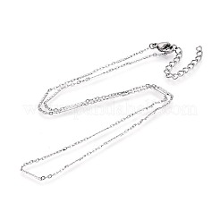 304 Stainless Steel Mixed Chain Necklaces for Women&nbsp;NJEW-N062-02P