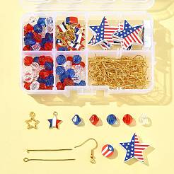 Independence Day DIY Earring  Making Kits&nbsp;DIY-FS0009-54