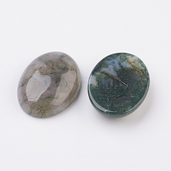 Natural Indian Agate Flat Back Cabochons&nbsp;G-G741-22x30mm-03