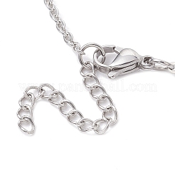 Tarnish Resistant 304 Stainless Steel Dolphin Link Anklets with Cable Chains&nbsp;AJEW-AN00569