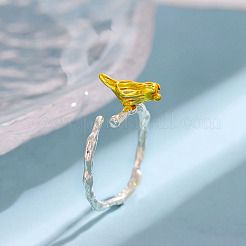 Adjustable Brass Cuff Open Rings for Women&nbsp;WG75041-01