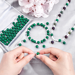 Synthetic Malachite Beads Strands&nbsp;G-AR0002-65