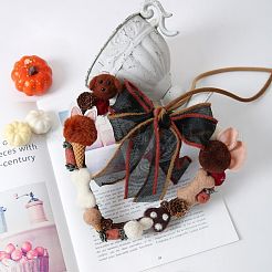 Heart Shape Rattan Vine Branch Wreath Hoop&nbsp;DIY-B022-02A