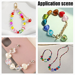 26Pcs 13 Colors Handmade Lampwork Beads&nbsp;LAMP-AR0001-38