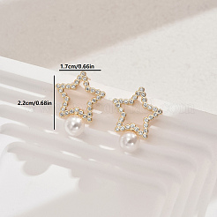 201 Stainless Steel Dangle Stud Earrings&nbsp;BY9223-5