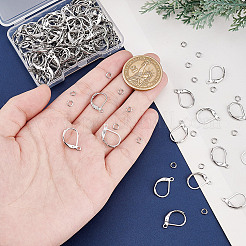 100Pcs 304 Stainless Steel Leverback Earring Findings&nbsp;STAS-AR0002-37A