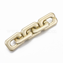 Spray Painted CCB Plastic Linking Rings&nbsp;CCB-R104-10B-02