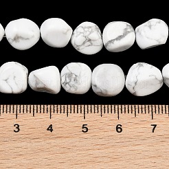 Natural Howlite Beads Strands&nbsp;GG-CBA787B-A03