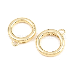 Brass Spring Gate Rings&nbsp;KK-P353-16G