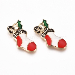 Alloy Enamel Pendants&nbsp;ENAM-E568-13A-G