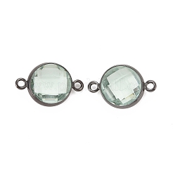 Brass Glass Links Connectors&nbsp;KK-C228-04B