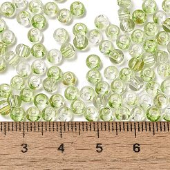 Transparent Colours Glass Round Beads&nbsp;SEED-F006-05A-01