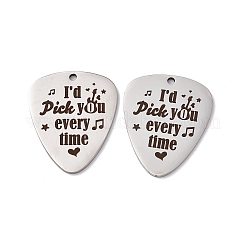 Non-Tarnish 201 Stainless Steel Pendants&nbsp;STAS-J401-LD015