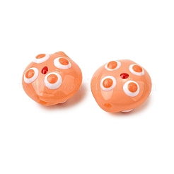 Transparent Glass Enamel Beads&nbsp;LAMP-S079-01B