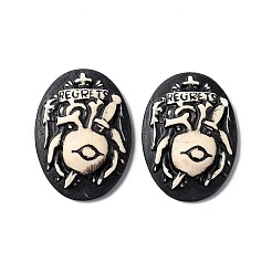 Halloween Cameos Opaque Resin Cabochons&nbsp;LS-RESI-C017-01B