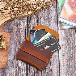 Cowhide Name Card Holders&nbsp;AJEW-WH20020-445A