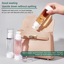 Empty Portable Plastic Airless Pump Bottles&nbsp;AJEW-WH0299-91A