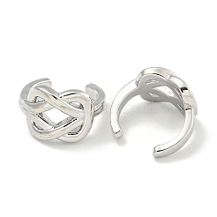 Brass Cuff Earrings&nbsp;EJEW-C104-054P