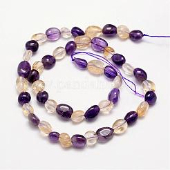 Natural Quartz Bead Strands&nbsp;G-L459-18