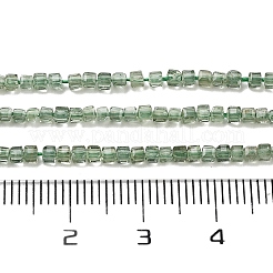 Natural Green Apatit Beads Strands&nbsp;G-H042-B12-01C