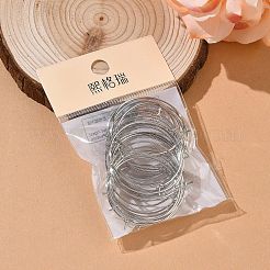 SHEGRACE Brass Hoop Earrings Findings&nbsp;XGR0005P-70P