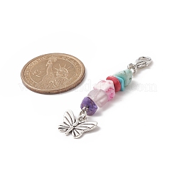 Tibetan Style Alloy Pendant Decorations&nbsp;HJEW-JM00930-01