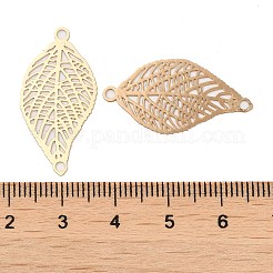 Rack Plating Brass Connector Charms&nbsp;KK-Q792-21LG