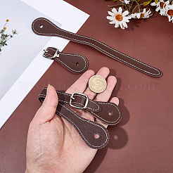 2Pcs Genuine Leather Spur Straps&nbsp;DIY-CL0002-56B