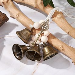 Iron Bell Pendant Decoration&nbsp;HJEW-JM02254