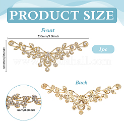 Glass Rhinestone Collar Decoration&nbsp;DIY-WH0061-010G