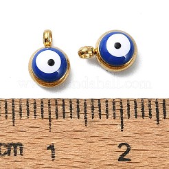 Ion Plating(IP) Real 18K Gold Plated 201 Stainless Steel Charms&nbsp;STAS-L024-020G-03