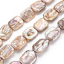 Natural Keshi Pearl Beads Strands&nbsp;PEAR-S020-K06