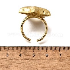 Brass Cuff Rings for Women&nbsp;RJEW-Q008-07C-G