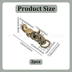 Brass Pendant Decorations&nbsp;HJEW-WH0063-040AB