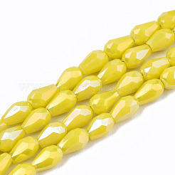 Electroplate Glass Beads Strands&nbsp;EGLA-S194-02A-01