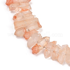 Natural Crackle Quartz Beads Strands&nbsp;G-R012-B06-01