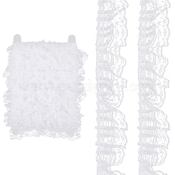 10M Polyester Pleated Lace Trim&nbsp;OCOR-CY0002-17B