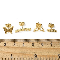 304 Stainless Steel Earring Sets&nbsp;EJEW-S248-03C-G