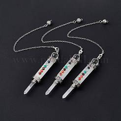 Natural Quartz Crystal Dowsing Pendulums&nbsp;G-F733-01B