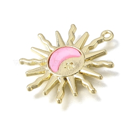 Brass Resin Pendants&nbsp;RE-CBAE379-11LG